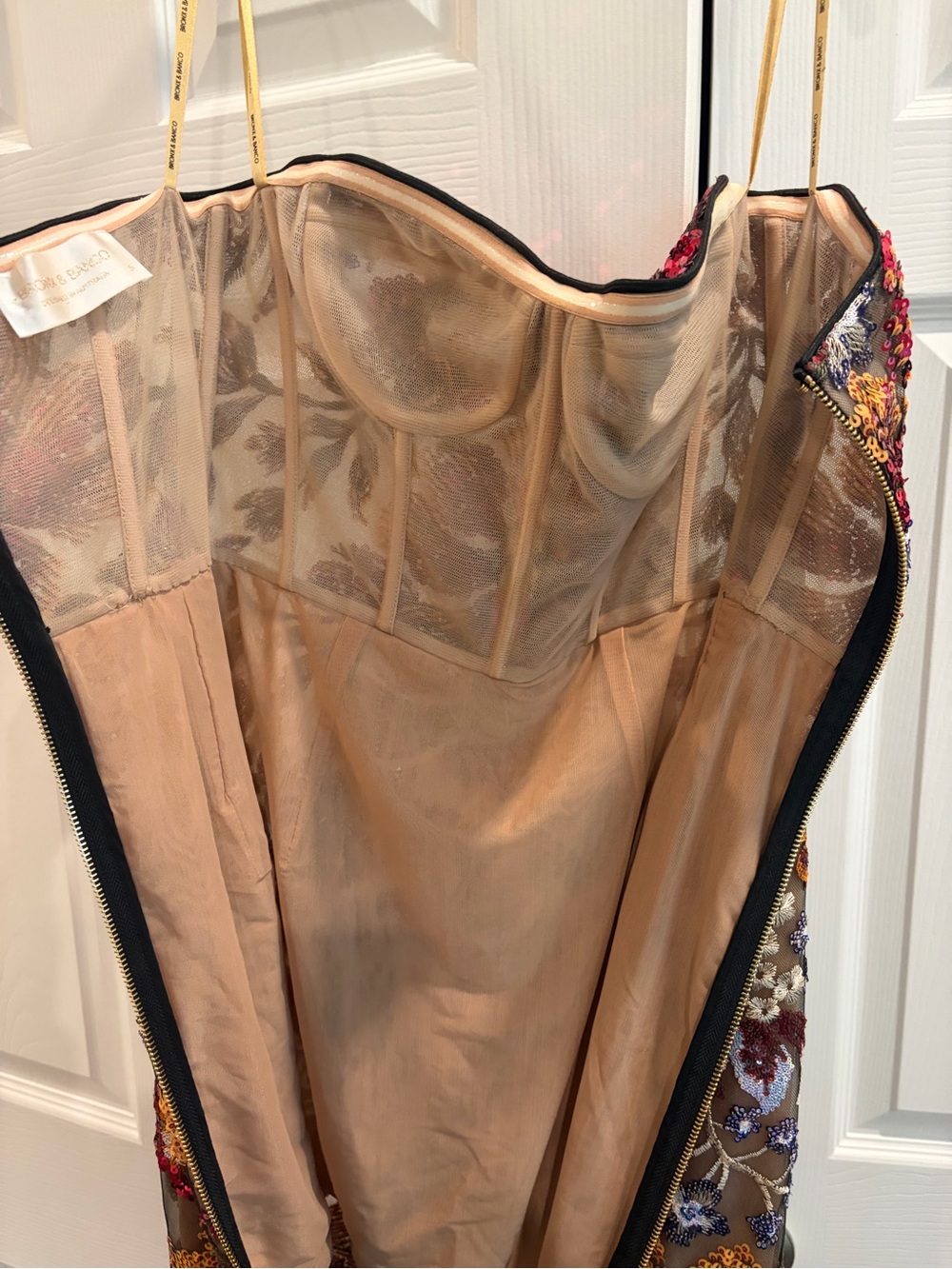 Bronx and Banco Dahlia Maxi Dress - Sequin Multi - Picture 6 of 13